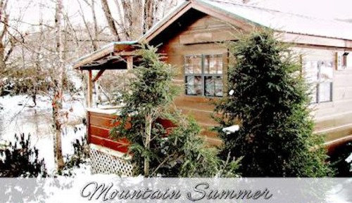 Standard-Ferienhütte, eigenes Bad (Let it Snow)