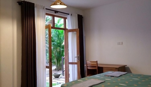 Deluxe-Ferienhütte, Balkon