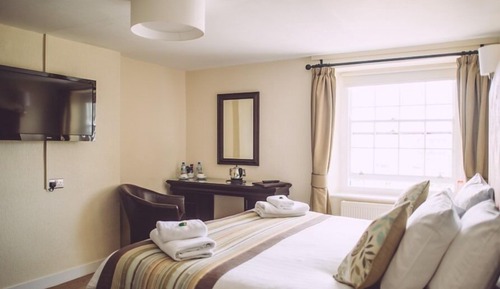 Doppelzimmer, mit Bad