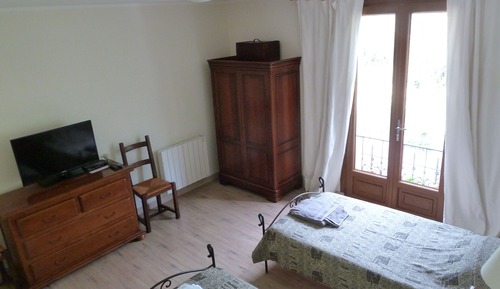 Zweibettzimmer, mit Bad, Bergblick