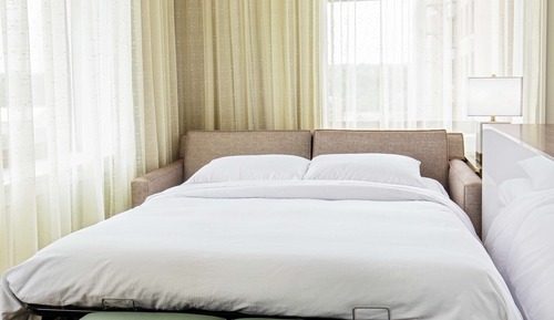 Zimmer, 1 King-Bett und Schlafsofa