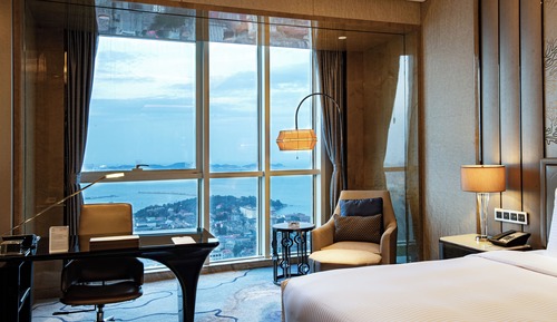 Superior-Zimmer, 1 King-Bett, Meerblick