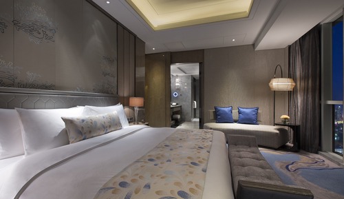 Premium-Suite, 1 King-Bett, Meerblick