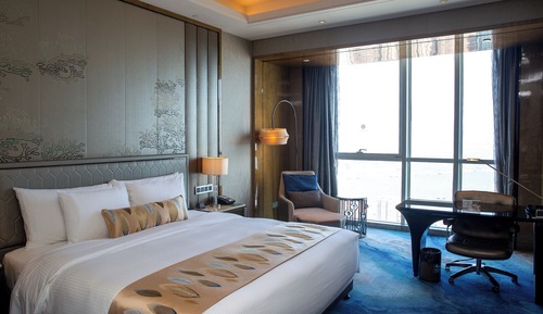 Executive-Zimmer, 1 King-Bett, Zutritt zur Club Lounge, Meerblick (High Floor)