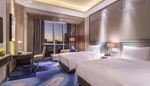 Superior-Zimmer, 2 Einzelbetten, Stadtblick