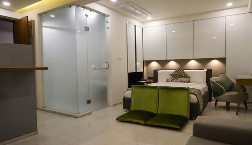 Premier-Suite, 1 Schlafzimmer, Kochnische, Stadtblick