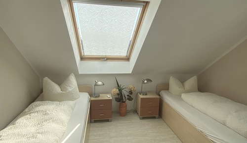 Economy-Zweibettzimmer, mit Bad
