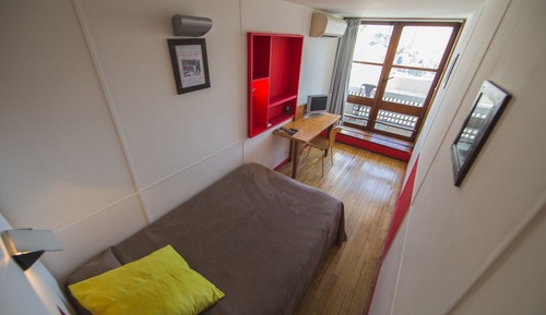 Basic-Doppelzimmer zur Einzelnutzung (Modulors)