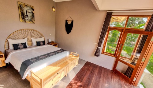 Deluxe-Doppelzimmer, 1 King-Bett, Gartenblick, Erdgeschoss