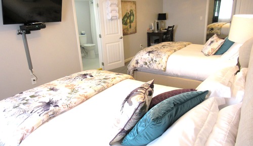 Basic-Zimmer, 2 Queen-Betten