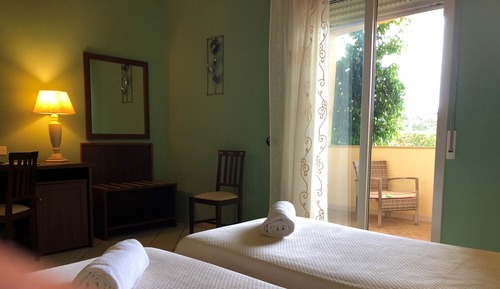 Superior-Doppel- oder -Zweibettzimmer, Terrasse