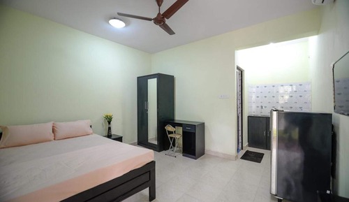 Deluxe-Studiosuite, 1 King-Bett