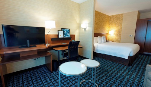 Suite, 1 King-Bett und Schlafsofa (Mobility/Hearing Accessible, Tub)