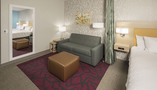 Studiosuite, 2 Queen-Betten, barrierefrei, Badewanne