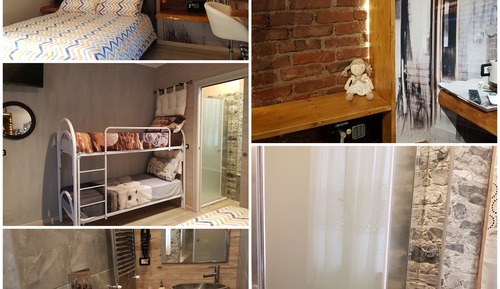 Vierbettzimmer, Mehrere Betten, eigenes Bad