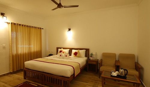Deluxe-Doppelzimmer, 1 Queen-Bett, Talblick