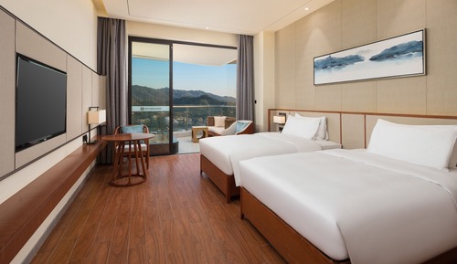 Executive-Zimmer, 2 Einzelbetten, Raucher (Hot Spring View)