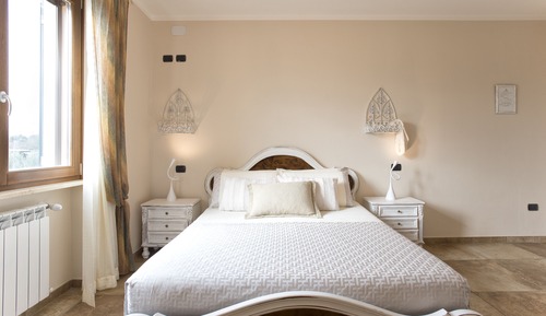 Classic-Doppelzimmer, mit Bad, Gartenblick