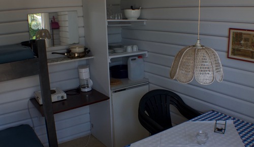 Basic-Ferienhütte (Shared Bathroom)