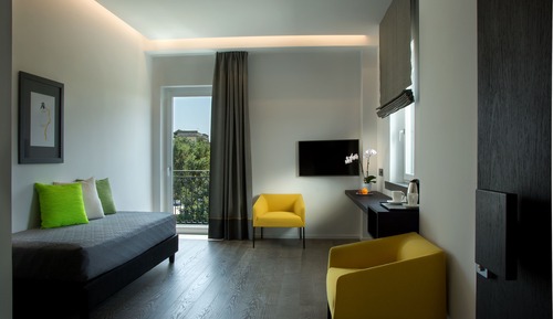 Junior-Suite, 1 Schlafzimmer, Bergblick, Turm (Vesuvius view)