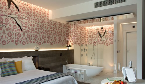 Royal-Zimmer, 1 Queen-Bett, Terrasse, Bergblick (Vesuvius view)