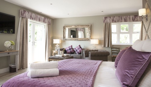Luxury-Studiosuite, 1 King-Bett, Talblick