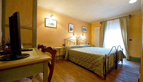 Standard-Doppel- oder -Zweibettzimmer, Bergblick