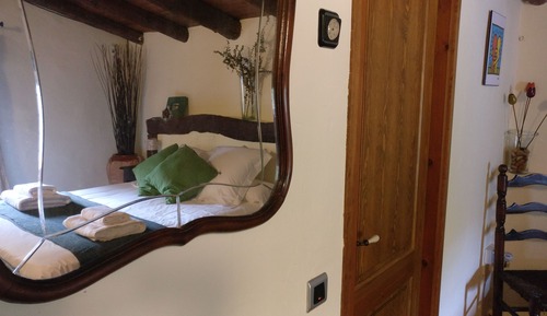 Standard-Doppelzimmer, mit Bad, Bergblick