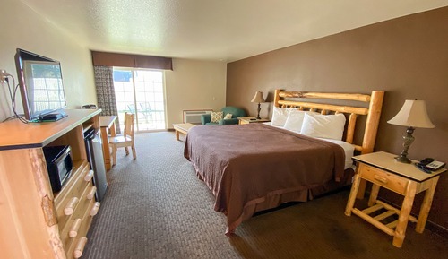 Zimmer, 1 King-Bett, barrierefrei, Kochnische