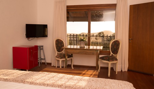 Premium-Chalet, Bergblick