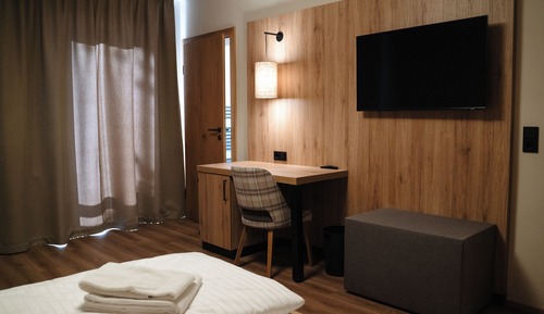 Familien-Zweibettzimmer, Bergblick