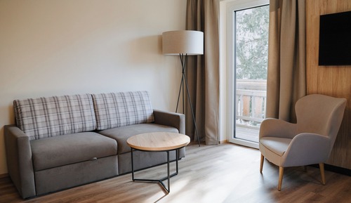 Familien-Zweibettzimmer, Bergblick