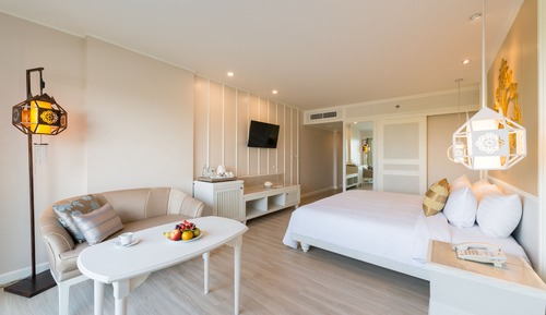 Deluxe-Zweibettzimmer, Gartenblick