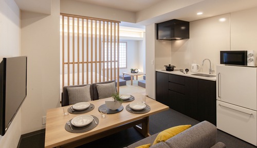 Apartment, Verbindungszimmer