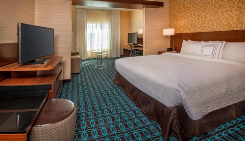 Suite, 1 King-Bett und Schlafsofa