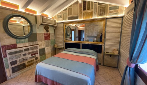 Luxury-Suite, 2 Schlafzimmer, Whirlpool, Bergblick (Farferrugine)
