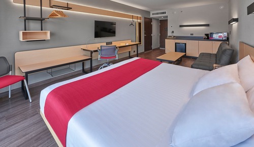 Superior-Zimmer, 1 King-Bett und Schlafsofa