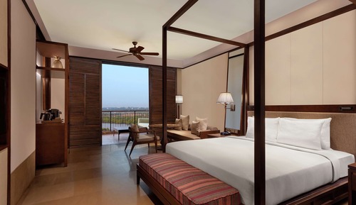 Premium-Zimmer, 2 Queen-Betten, Flussblick (with Veranda)