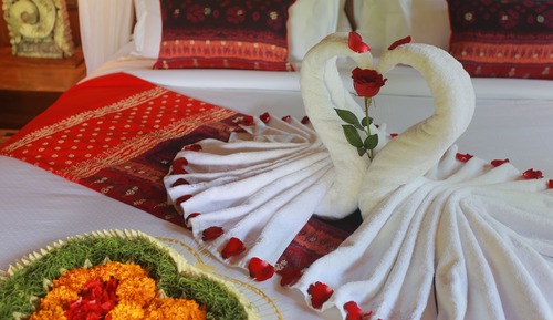 Villa, 2 Schlafzimmer, eigener Pool, Talblick