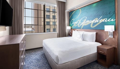 Suite, 1 Schlafzimmer (Mobility/Hearing Access, Roll-In Shwr)