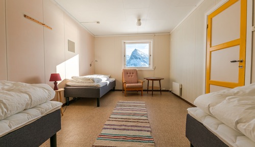 Zimmer, 2 Einzelbetten, Gemeinschaftsbad