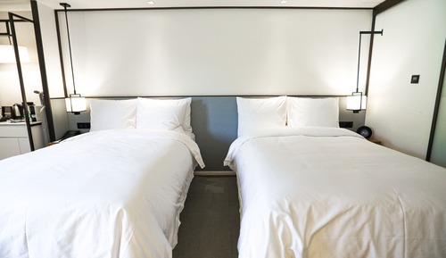 Zimmer, 2 Einzelbetten, Seeblick