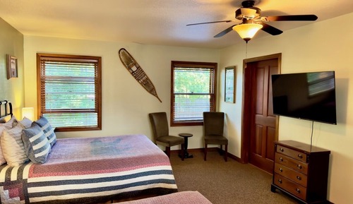 Zimmer, 2 Doppelbetten, Erdgeschoss