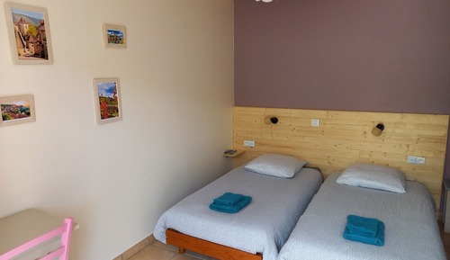 Zweibettzimmer, 2 Einzelbetten