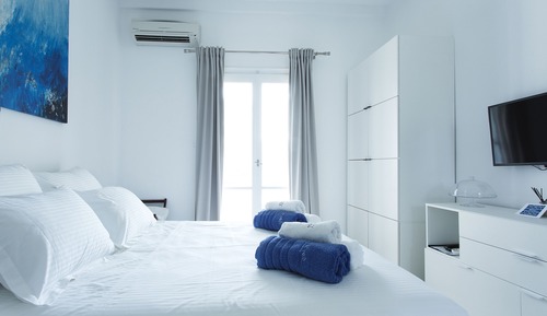 Deluxe-Studio, 1 Schlafzimmer, Kochnische, Gartenblick