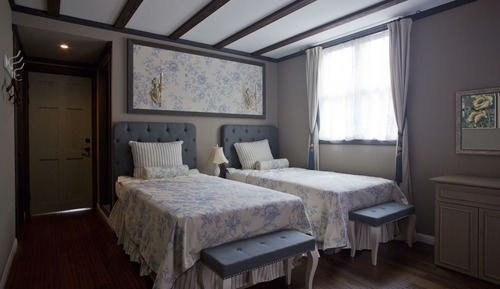 Zweibettzimmer, eigenes Bad (with Private Open Air Bath)