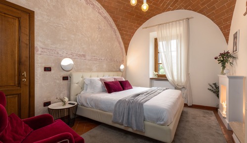 Romantisches Doppelzimmer, 1 Queen-Bett, Whirlpool, Erdgeschoss