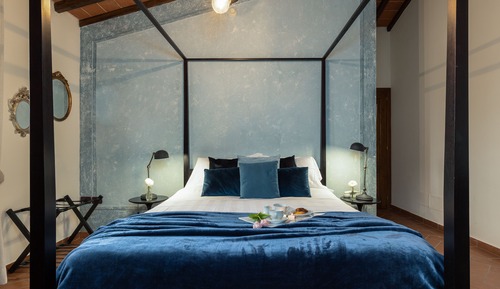 Superior-Doppelzimmer, 1 Queen-Bett, Hügelblick, Turm
