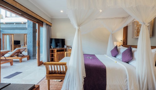 Luxury-Villa, 4 Schlafzimmer, eigener Pool, Gartenblick