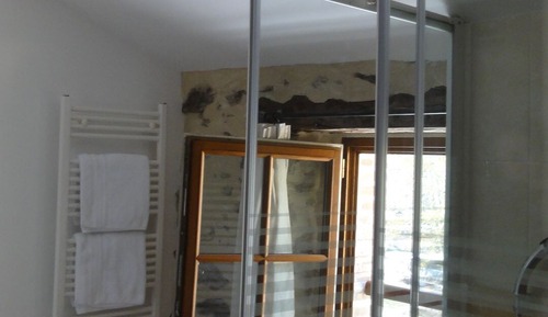 Standard-Doppelzimmer, eigenes Bad, Gartenblick (GRAIN DE FOLIE)